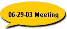 06-29-03 Meeting