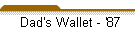 Dad's Wallet - '87